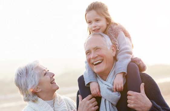 Life Assure Senior Woman Happily Pondering